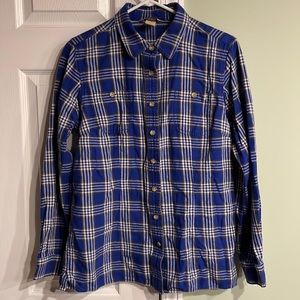 Duluth Trading Co. Flannel button up.